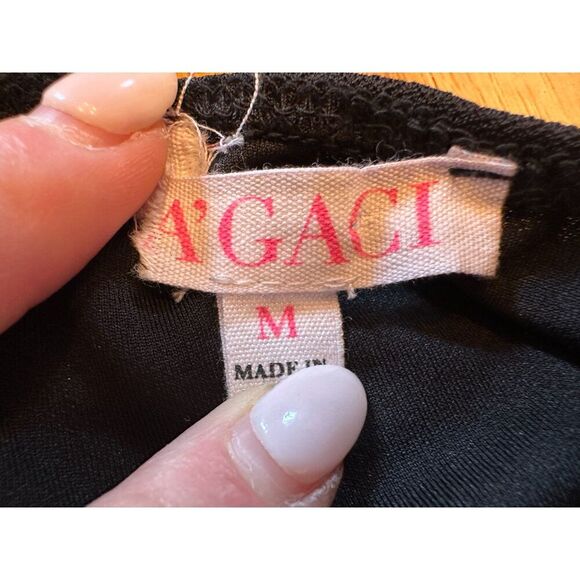 Y2K Vibes Black Rose Halter Top Size Small Medium - Picture 6 of 7